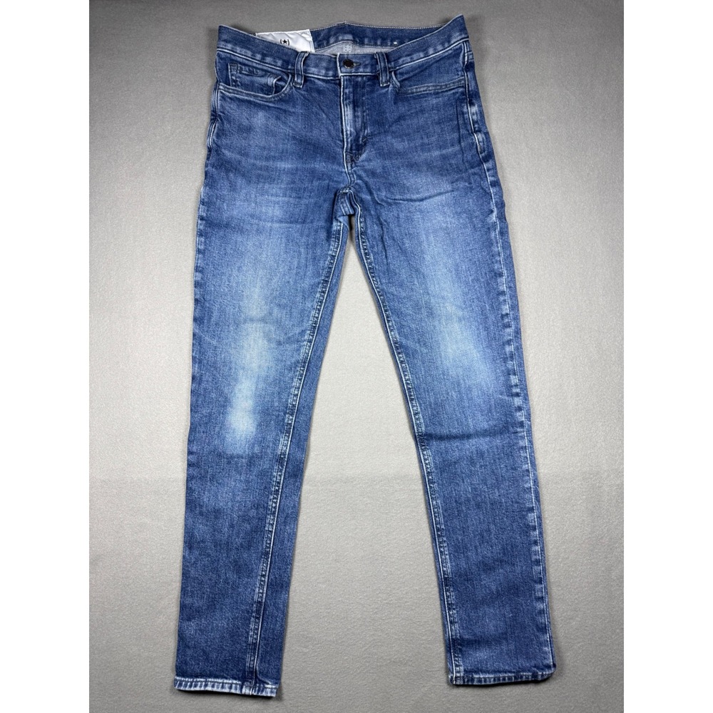 Banana Republic Mens Jeans Slim Fit 30x32‎ Blue Organic Cotton Stretch Washwell